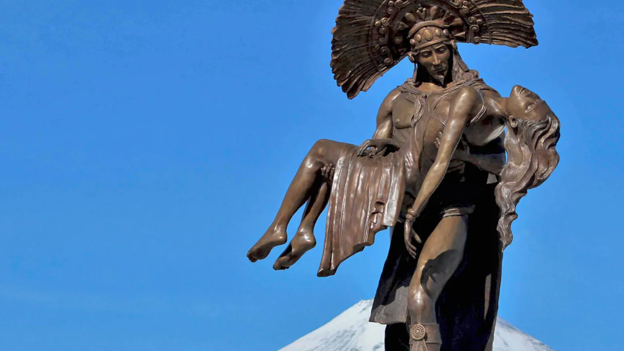 Leyenda de Popocatépetl e Iztaccíhuatl